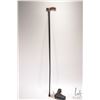 Image 2 : Vintage Bridges Professional walking stick with "Crutch Style Door Pull- Decorative Vine and Flower"