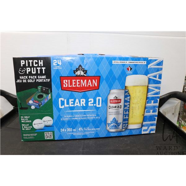 Case of Sleeman Light Beer/ 24 count X 355ml/ 4% ABV  Note: Alcohol cannot be insured by any courier