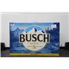 Image 1 : Case of Busch Beer/ 24 count X 355ml/ 4.7% ABV  Note: Alcohol cannot be insured by any courier in Ca