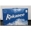 Image 1 : Case of Kokanee Beer/ 24 count X 355ml/ 5.0% ABV  Note: Alcohol cannot be insured by any courier in 
