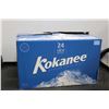 Image 1 : Case of Kokanee Bottled Beer/ 28 Count X 341ml/ 5.0% ABV  Note: Alcohol cannot be insured by any cou