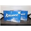 Image 1 : Two cases of Kokanee Beer/ each 15 count X 355ml/ 5.0%ABV  Note: Alcohol cannot be insured by any co
