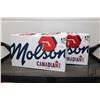 Image 1 : Two cases of Molson Canadian Beer/ each 15 count X 355ml/ 5.0% ABV  Note: Alcohol cannot be insured 