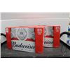 Image 1 : Two cases of Budweiser Beer/ each 15 count X 355ml/ 5.0% ABV  Note: Alcohol cannot be insured by any