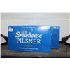 Image 1 : Two cases of Brewhouse Pilsner Beer/ each 15 count X 355ml/ 5.0% ABV  Note: Alcohol cannot be insure