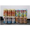 Image 1 : Four 6 packs of Smirnoff Peach Lemonade/ Citrus Crisp/ Peach Bellini/ Berry Blast/ /24 count X 355ml