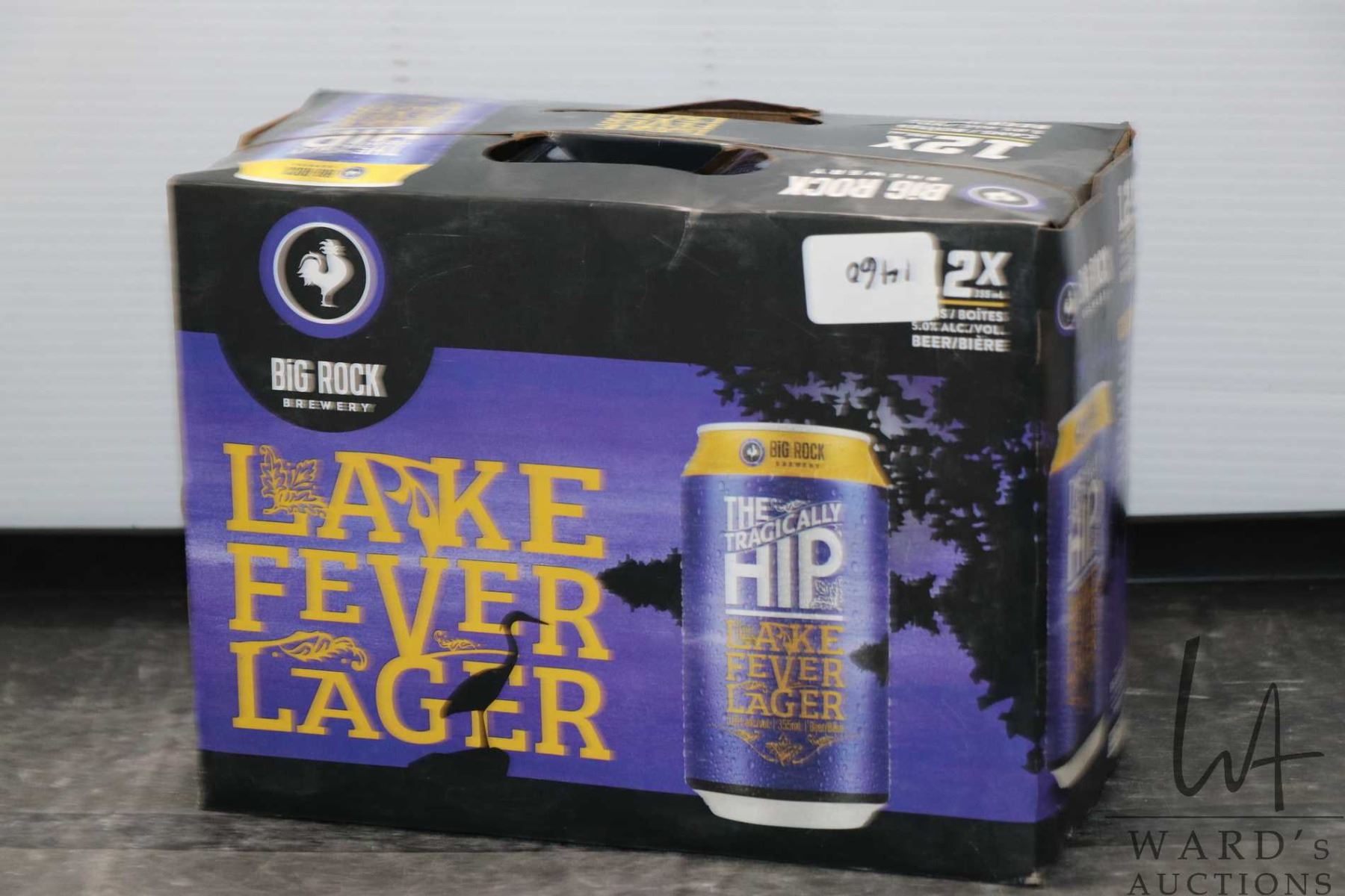 One 12 pack of Big Rock Brewery The Tragically Hip Lake Fever Lager 12 ...