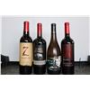 Image 1 : Four bottles of wine including 7 Deadly Zins Zinfandel 2017 750ml / 15% ABV, 1000 Stories Zinfandel 