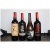 Image 1 : Four bottles of wine including 7 Deadly Zins Zinfandel 2017 750ml / 15% ABV, 1000 Stories Zinfandel 