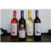 Image 1 : Four bottles of wine including Barefoot Fruitscato Watermelon 750ml / 7.5% ABV, Barefoot Fruitscato 