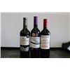 Image 1 : Three bottles of wine including Trapiche Reserve Cabernet Sauvignon 2019 750ml / 13.5% ABV, Two Ocea