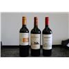 Image 1 : Three bottles of wine including Cono Sur Bicicleta Reserva Carmenere 2019 750ml / 13.5% ABV, Dona Pa