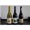 Image 1 : Three bottles of Cono Sur wine including Bicicleta Reserva Unoaked Chardonnay 2019 750ml / 13.5% ABV