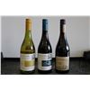 Image 1 : Three bottles of Cono Sur wine including Bicicleta Reserva Unoaked Chardonnay 2019 750ml / 13.5% ABV