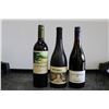 Image 1 : Three bottles of wine including Cypress Vineyard Merlot 2017 750ml, 19 Crimes The Punishment Pinot N