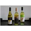 Image 1 : Three bottles of wine including George Wyndham Chardonnay 2019 750ml / 13.5% ABV, Levorato Chardonna