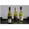 Image 1 : Three bottles of wine including George Wyndham Chardonnay 2019 750ml / 13.5% ABV, Levorato Chardonna