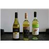 Image 1 : Three bottles of wine including George Wyndham Chardonnay 2019 750ml / 13.5% ABV, Levorato Chardonna