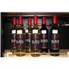 Image 1 : Six bottles of Black Cellar wine include four Blend No.11 Pinot Grigio / 750ml / 12.5% ABV and two B