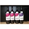 Image 1 : Four bottles of Bodacious wine including three Cabernet Sauvignon / 750ml / 13.0% ABV and one Malbec