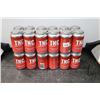 Image 1 : Six packs of TNC Raspberry Hopped Cider 4 x 355ml / 6.5% ABV. 24 cans total  Note: Alcohol cannot be