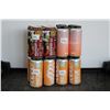 Image 1 : Selection of alcohol including Wild Rose Brewery Wraspberry Ale 4 x 473 ml / 4.5% ABV, Snake Lake Br