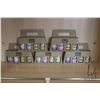 Image 1 : Five packs of assorted Back 40 Distillery Inc liquors including O.M.G Garlic vodka 50ml / 40% ABV, L