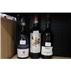 Image 1 : Three bottles of assorted Chianti wines including Ruffino 2019 750ml / 13% ABV, Cavaliere D'oro Gabb