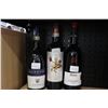 Image 1 : Three bottles of assorted Chianti wines including Ruffino 2019 750ml / 13% ABV, Cavaliere D'oro Gabb