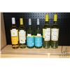 Image 1 : Six assorted bottles of wine including two Cupcake Vineyards Sauvignon Blanc 2019 750ml / 12.5% ABV,
