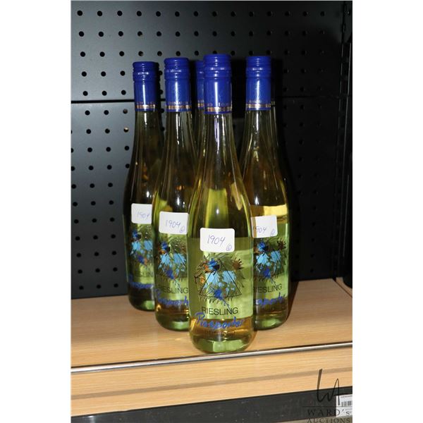 Six bottles of Deinhard Riesling Piesporter 750ml  Note: Alcohol cannot be insured by any courier in