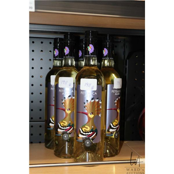 Six bottles of Animaliens Wines Viorica Feteasca Alba 750ml  Note: Alcohol cannot be insured by any 