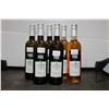 Image 1 : Six bottles of assorted Pure wine including four bottles Blanc, and two bottles of Rose  Note: Alcoh
