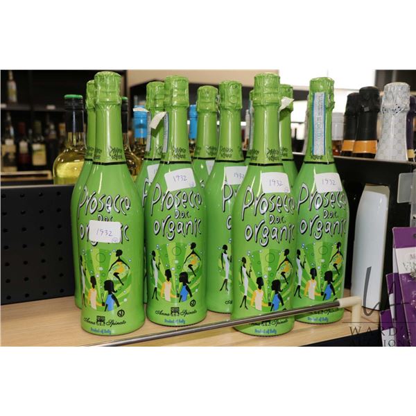 Ten bottles of Anna Spinato Prosecco Organic  Note: Alcohol cannot be insured by any courier in Cana