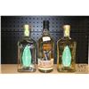 Image 1 : Three assorted bottles of Tequila including two Hornitos Reposado 750ml / 40% ABV, and one Cazadores