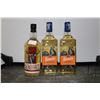 Image 1 : Three bottles of assorted tequila including two Sauza Hacienda Tequila Gold 750ml / 40% ABV, and one