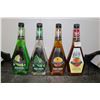 Image 1 : Four assorted bottles of McGuiness liquor including one Melon 750ml / 15% ABV, one Creme De Menthe 7