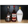 Image 1 : Three assorted bottles of liquor including one Southern Comfort Original 750ml / 35% ABV, one Zuidam