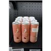 Image 1 : Twelve cans of Barefoot Spritzer Rose 250ml/ 5% ABV  Note: Alcohol cannot be insured by any courier 