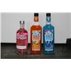 Image 1 : Three assorted bottles of vodka including one Absolut Raspberri 750ml / 38% ABV, one Polar Ice Orang