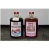 Image 1 : Two bottles of Back 40 Distillery Inc liquor including one bottle of Cherry On The Rocks 750ml / 20%