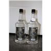 Image 1 : Two bottles of T-Rex Vodka 1.75L / 40% ABV  Note: Alcohol cannot be insured by any courier in Canada