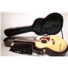 Image 13 : 2009 Washburn J28S12DLK twelve string acoustic guitar with spruce top, quilted maple back and side, 