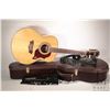 Image 1 : 2009 Washburn J28S12DLK twelve string acoustic guitar with spruce top, quilted maple back and side, 
