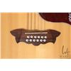 Image 3 : 2009 Washburn J28S12DLK twelve string acoustic guitar with spruce top, quilted maple back and side, 
