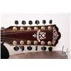 Image 8 : 2009 Washburn J28S12DLK twelve string acoustic guitar with spruce top, quilted maple back and side, 