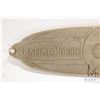Image 2 : Vintage General Motors Locomotive Plaque "9/58 Class A1AA1A, SERIAL A1432", 15" wide