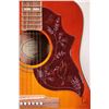 Image 3 : Epiphone Hummingbird Pro/ FC with decorative pick guard and ribbon grain mahogany back, Grover tuner