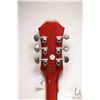 Image 9 : Epiphone Hummingbird Pro/ FC with decorative pick guard and ribbon grain mahogany back, Grover tuner