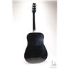 Image 8 : Renaissance acoustic guitar with walnut bridge, matching pick guard, butterfly art, double binding i